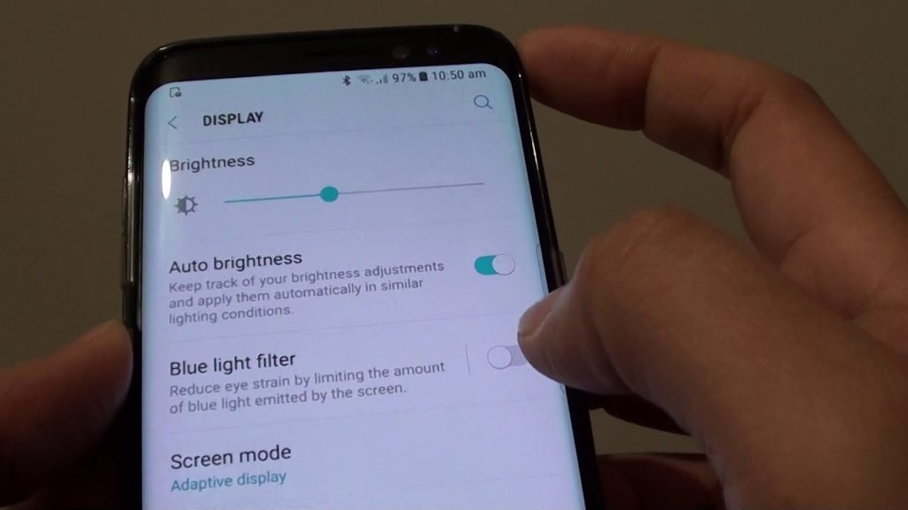 How Do You Go About Turning On A Blue Light Filter On Your Phone?